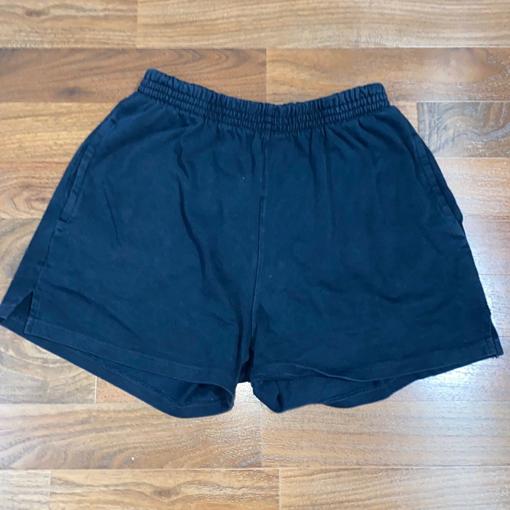 Brandy Melville navy blue sweat shorts